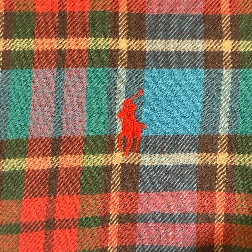 Polo Ralph Lauren Classic Fit Performance Flannel Shirt XXL Plaid Long Sleeve
